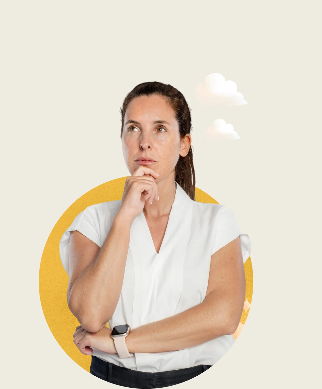 A therapist considering whether Blended Care fits her practice